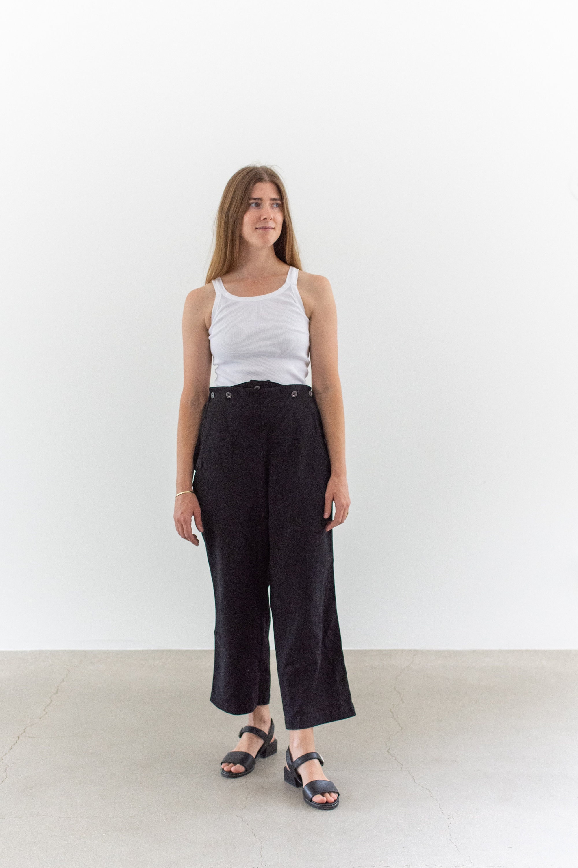 1950s Black Pants - Etsy