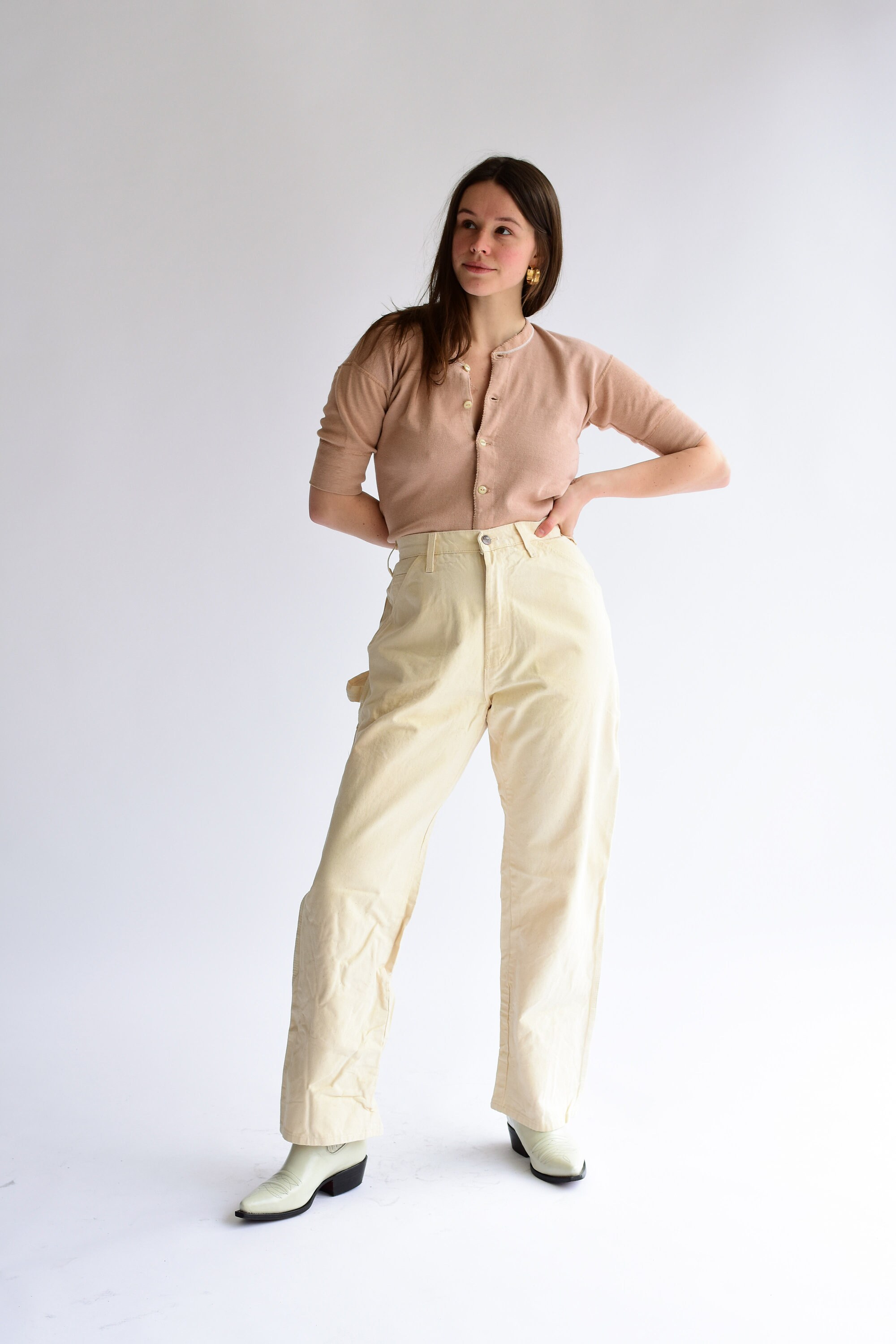 dickies cream pants