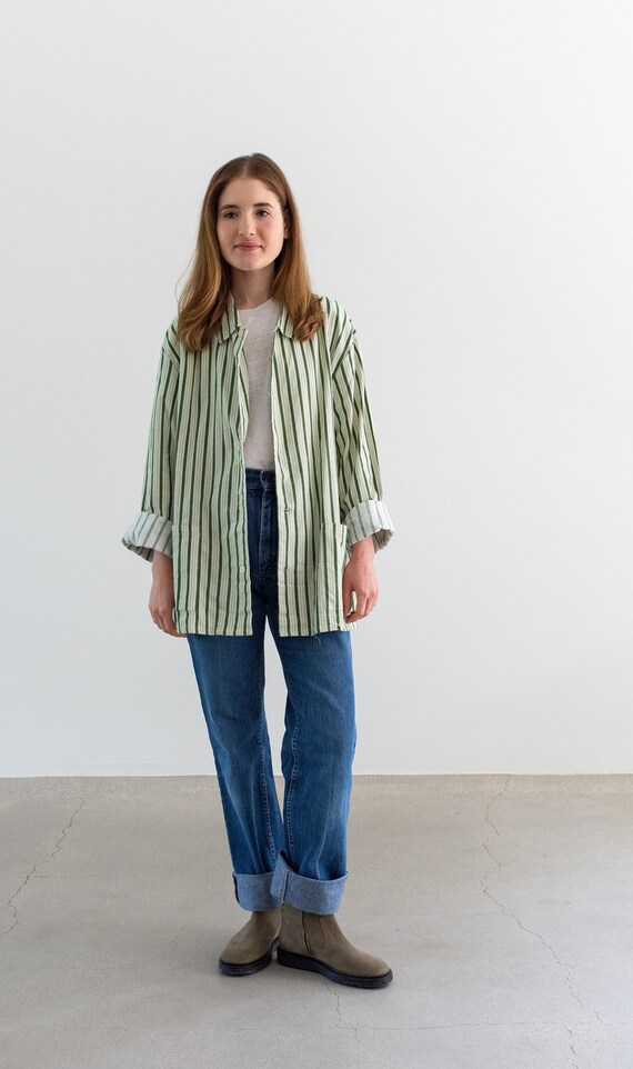 Cotton pajama shirt jacket