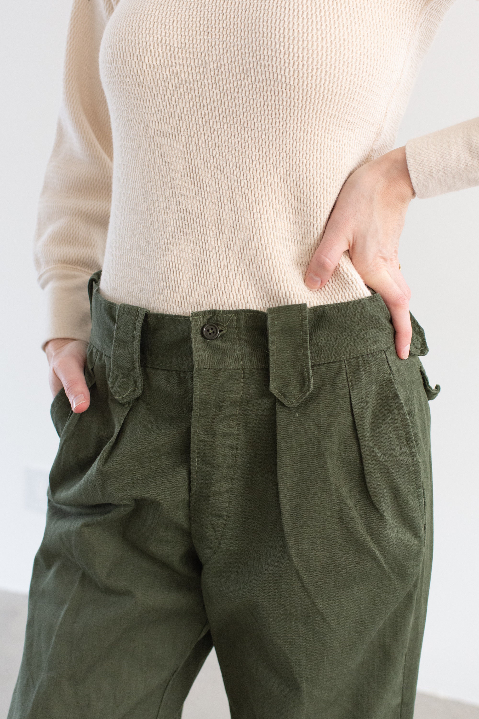 サルセーション　Crotch Pants Army Green SEAN - TRIBECA TWILL PANTS (ARMY GREEN) JS990R/JS955R