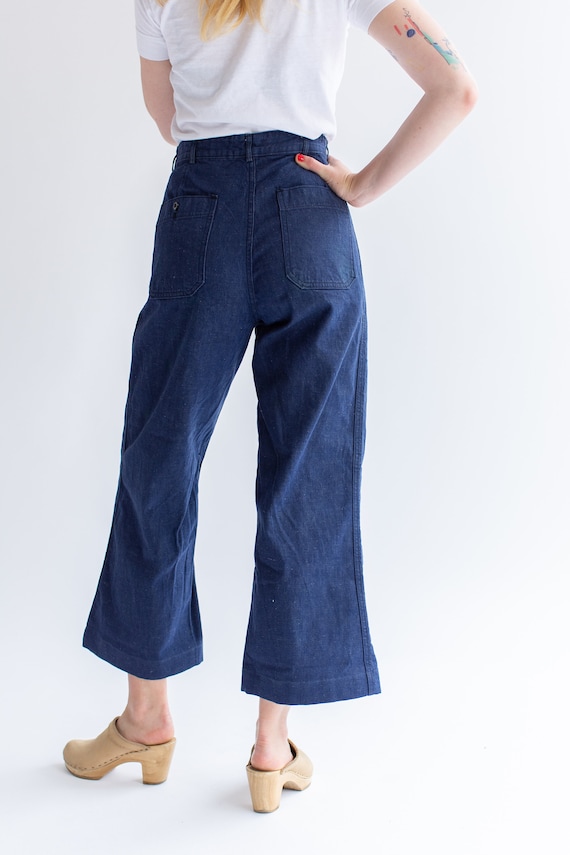 Vintage 27 28 29 Waist Button Fly High Rise Jeans… - image 9