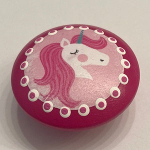 2 in  Unicorn knobs and pulls for dresser drawers, cupboards and cabinets / bedroom, playroom, office or kitchen!!