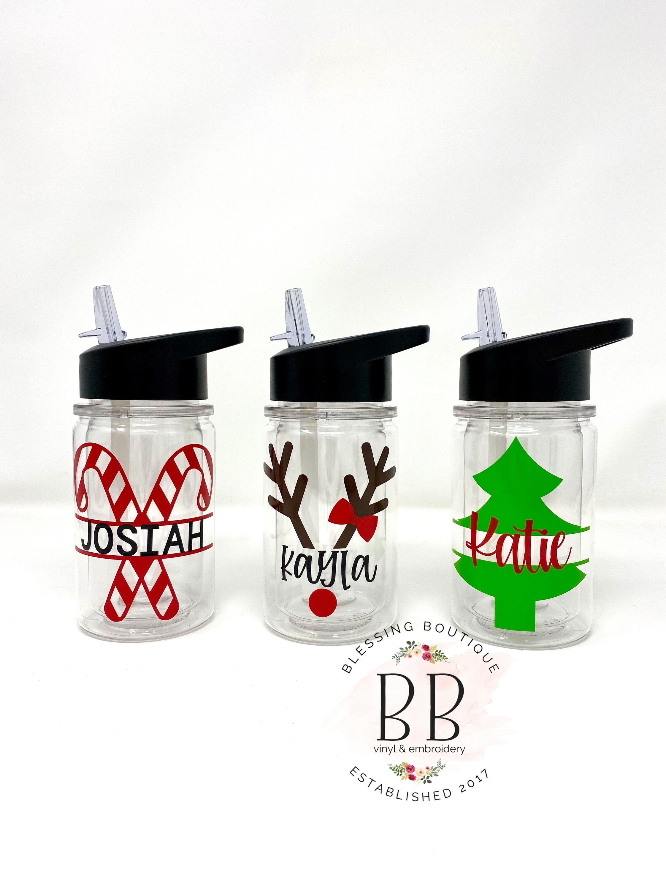 Christmas Tumbler with Lid and Straw, Christmas Themed Gifts for Teens, Kids,  Friends, Women, Granddaughter- Christmas Sippy Cup/Coffee Travel  Mug/Vacation Tumbler, Holiday Christmas Stainless Tumbler 