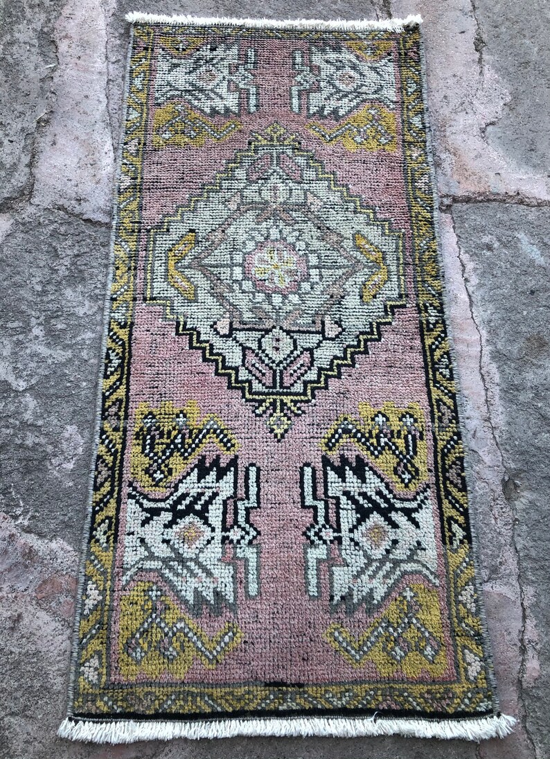 Small Bath Rugs Turkish Bath Rugs Powder Room Rugs Small Etsy