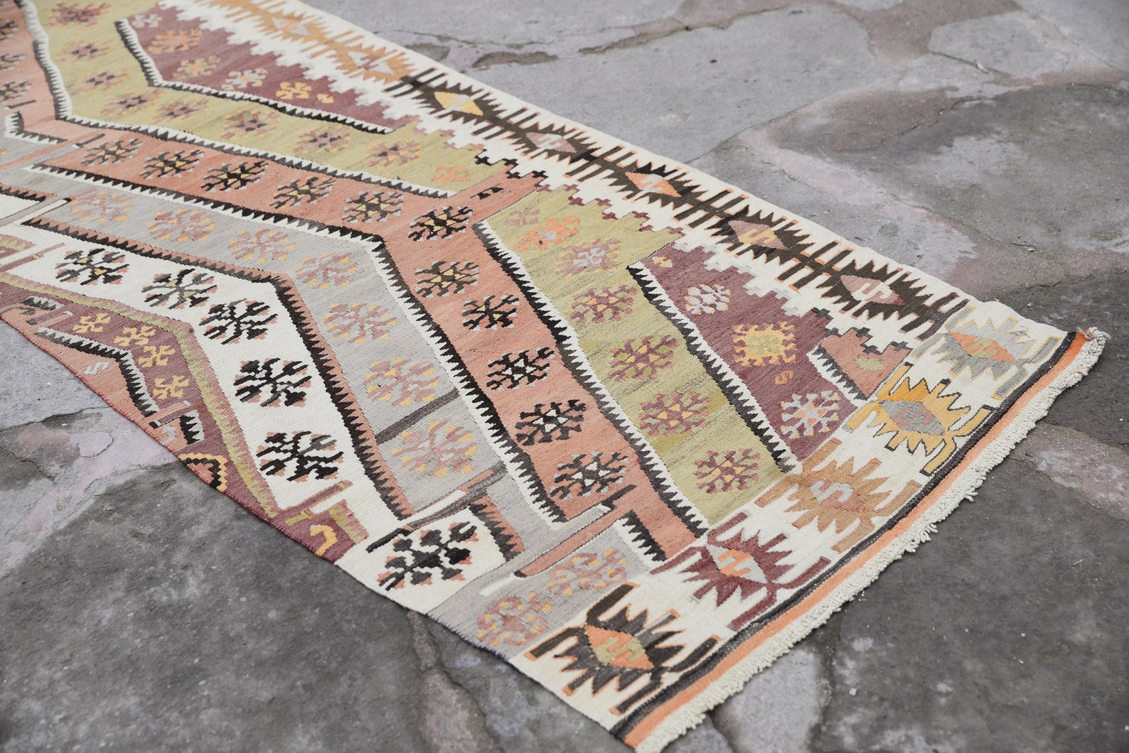 Kilim Runner Rug Turkish Runner Kilim Rug Stair Runner Rug Etsy