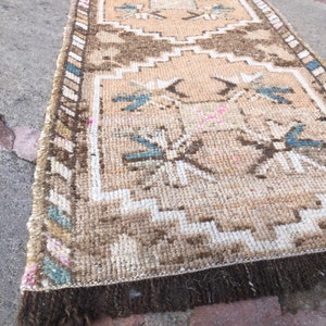 Rug, Turkish rugs, oushak rug, vintage rug, small rugs, mini Turkish rug, Turkish small rug, bohemian small rug, vintage small rug, rugs