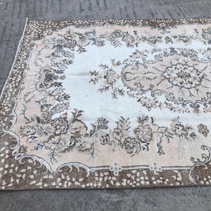 Oushak  Rug, Vintage Oushak Rugs, Turkish Oushak Rugs , Oushak Rugs, oushak Area Rug, Oushak Turkish Rugs, Rugs, 6’2 x 9’10
