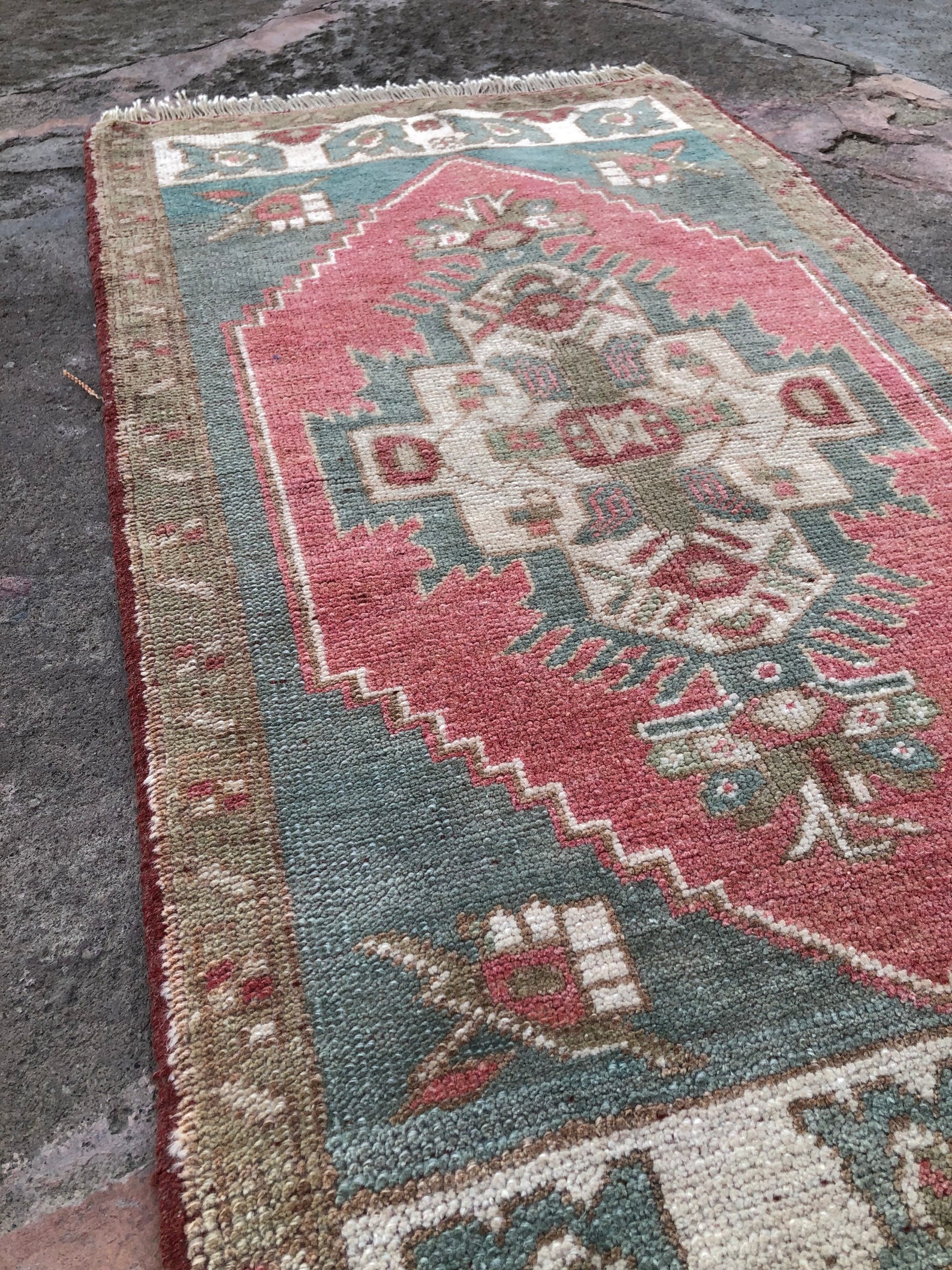 Small Turkish Rugs, Vintage Small Rugs, Door Mat Rug, Bathroom Rugs ...
