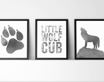 wolf nursery theme