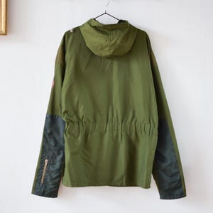 Finnische Retro REIMA Försterjacke, Grüne authentische skandinavische Outdoor Überjacke - Herrengröße MEDIUM