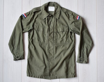 Original Dutch Army Jacket Vintage Grade 1 PRELOVED Olive Green