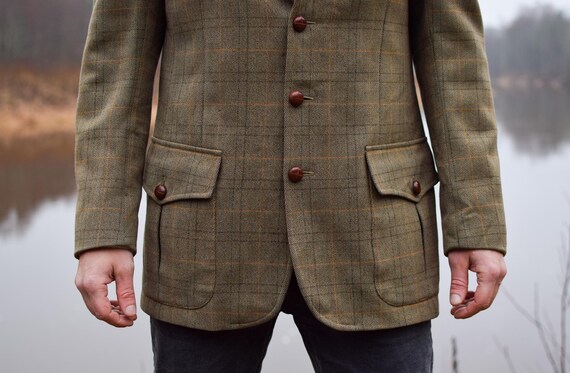 Original English 80s hacking jacket, Authentic Britti… - Gem