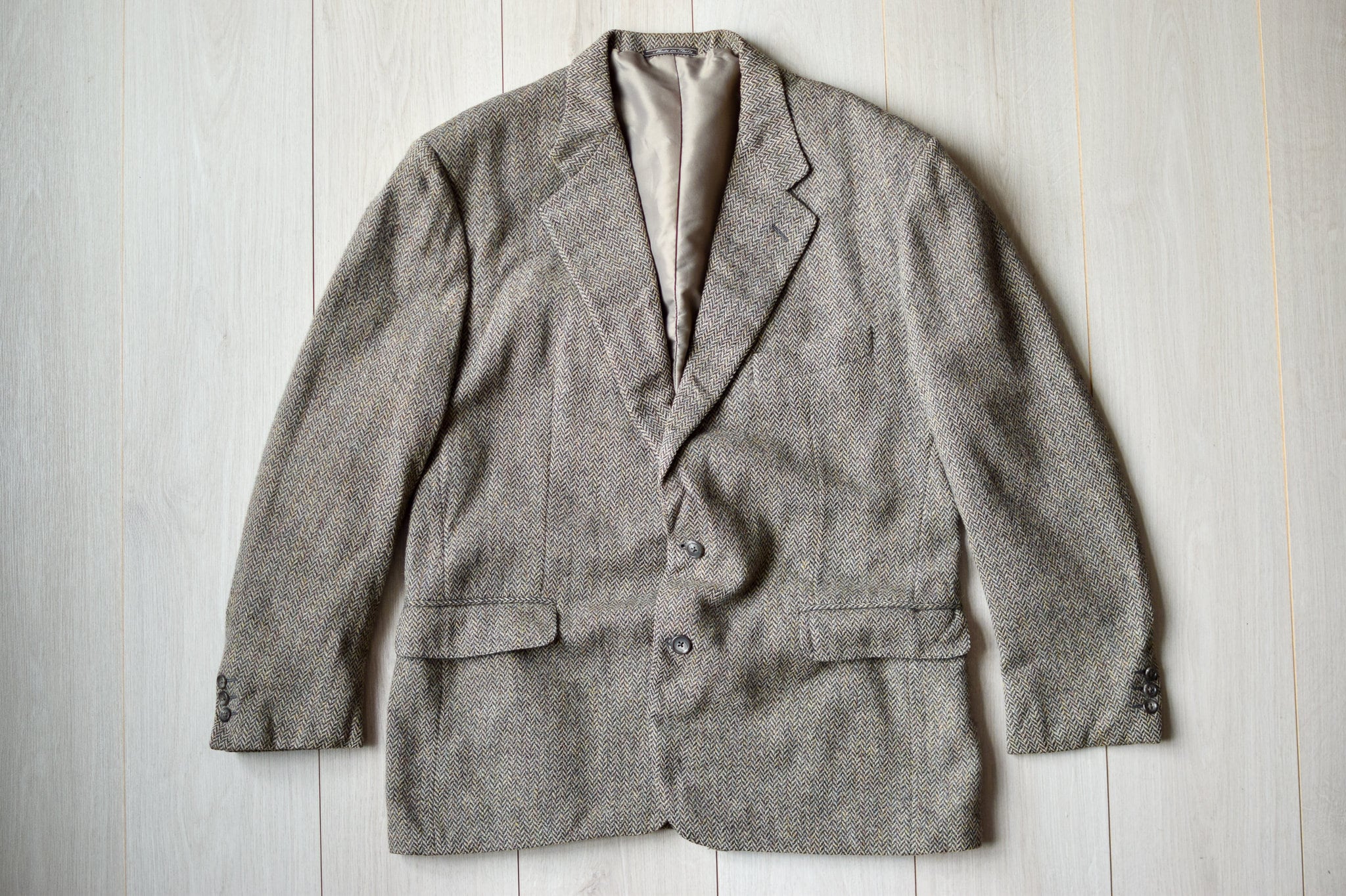 80s Herringbone Coat - Etsy Singapore