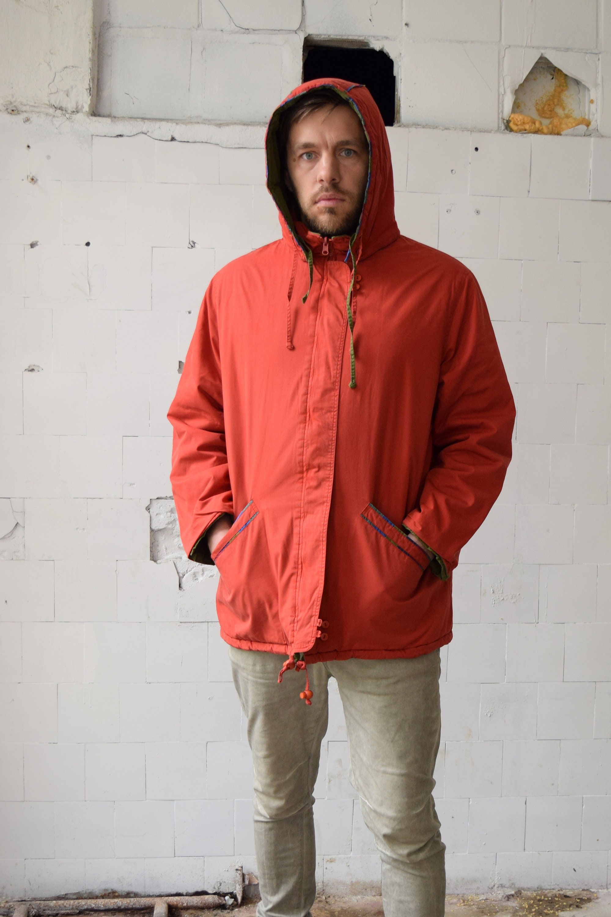 ジャケット・アウター Used reversible jacket street chic reversable-.jpg