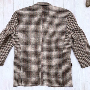 Hand Woven Tweed Jacket 70s Plaid Blazer Suit Hipster's Vintage ...