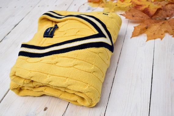 bright yellow jumper mens