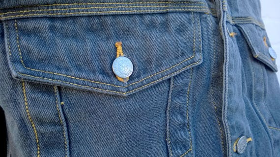 Vintage PACIFIC Denim Vest, Denim Waistcoat, Gray Denim Vest Vintage PACIFIC Denim Vest, Denim Waistcoat, Gray Denim Vest
