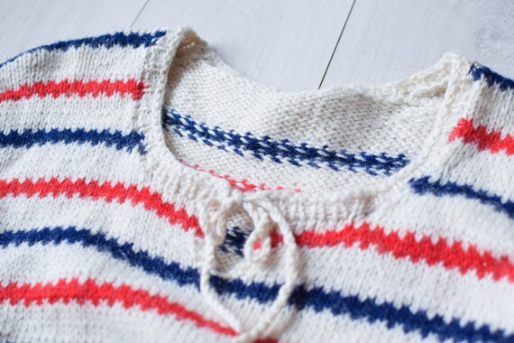 Handmade nordic sweater, Vintage Christmas jumper… - image 3