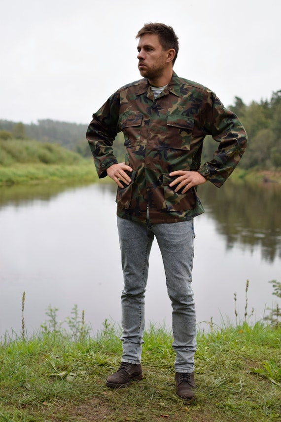Army Green Jacket For Men in Military
