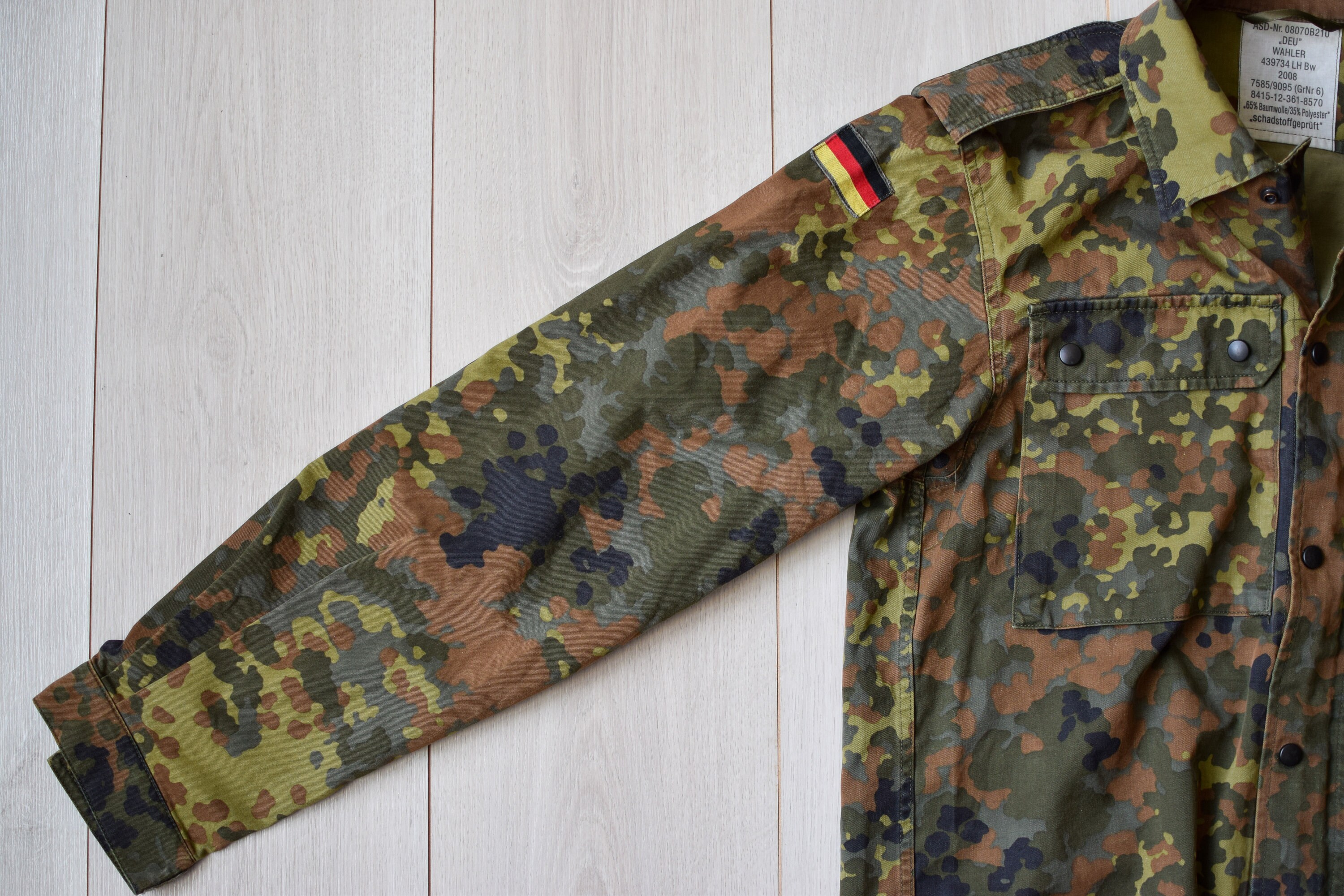 90s German Army SYMPATEX Flex Camouflage Pants Size XL Euro