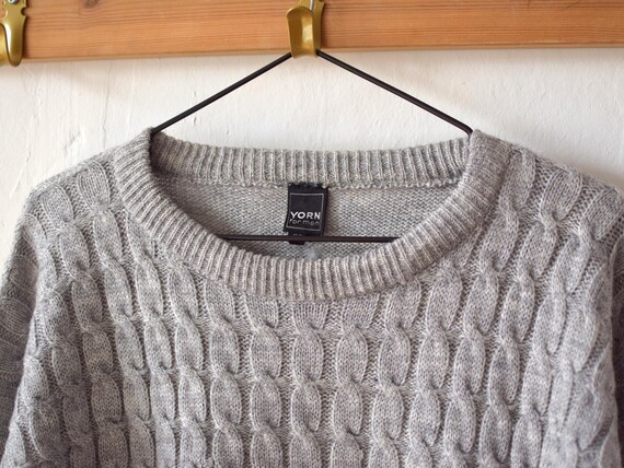 Knitted nordic native pattern sweater, Cozy winte… - image 4