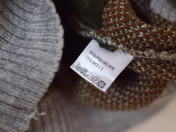 Knitted nordic native pattern sweater, Cozy winte… - image 6