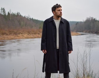 ジャケット・アウター vintage Y's for men wool long coat Jacket Men's Winter, Long Coat Men's Winter Wool Coat Slim