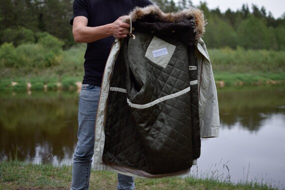 Retro parka coats for mens best sale