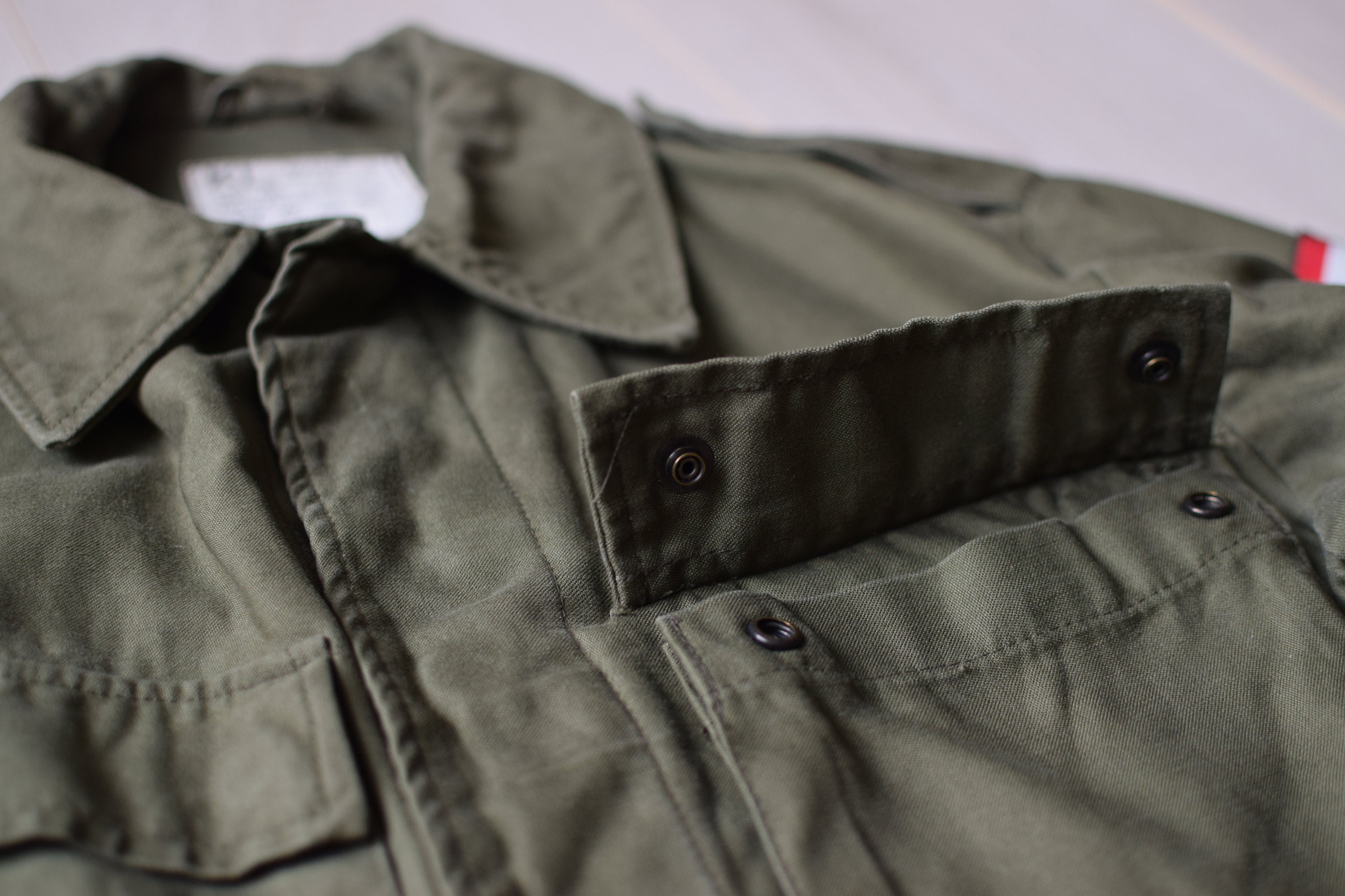 Authentic Dutch Army Vintage Jacket - Retro 90s Military