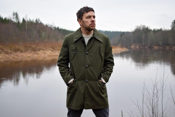 Vintage Yugoslavian Military Winter Coat: Retro Army Jacket, Men's