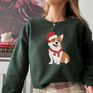 Christmas Corgi Sweatshirt Corgi Mom Sweatshirt Christmas Sweaters Christmas Dog Sweatshirt Corgi Lover Shirt