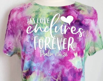 Christian tie dye shirts Clearance