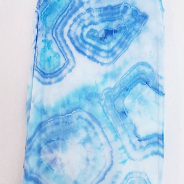 Girl's, Children's, Size 8, Ice Dye, Tie Dye, Rayon, Shift Dress, Summer, Lightweight, One Of A Kind, FREE SHIPPING