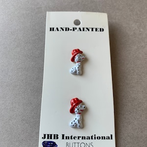 BUTTONS DOGS METAL