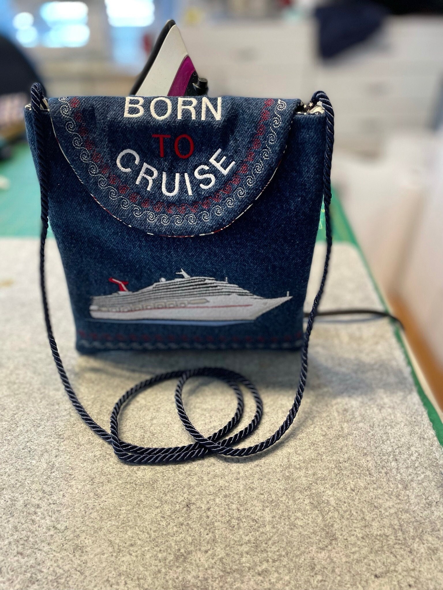 Celebrity Cruises, Bags, Celebrity Cruises Large Shoulder Zipper Bag W  Pouch 2 Pc Set