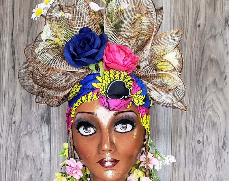 Diva Mannequin Head African American Mannequin Head Etsy