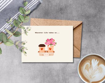 Coffee Lover Folding Card – “Your Love is My Favorite Brew” Printable for Mother’s Day, Valentine’s, Get Well, or Just Because
