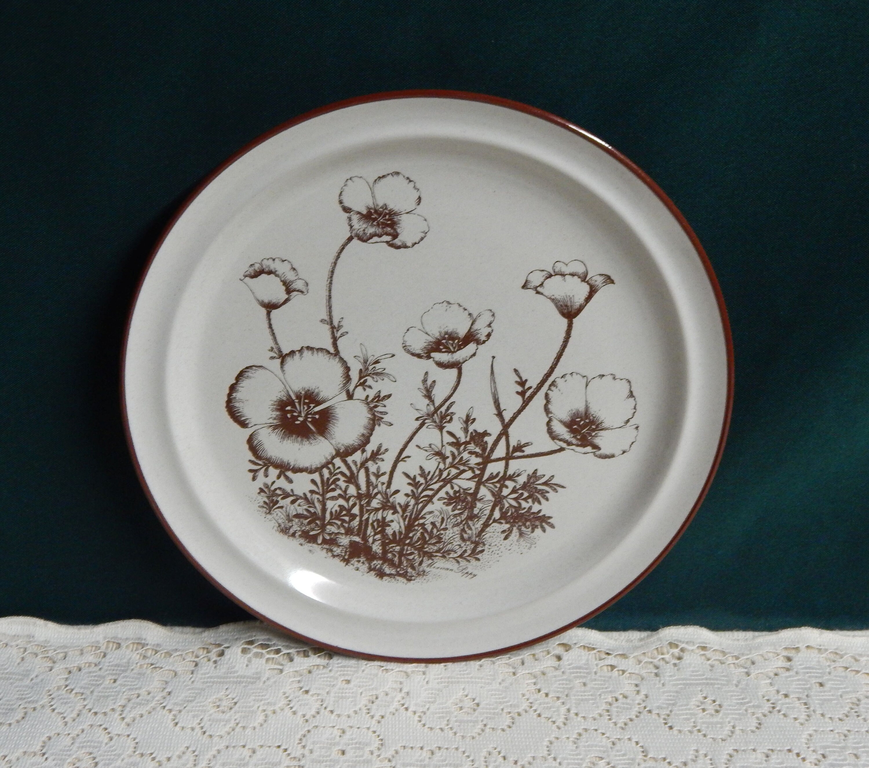 Noritake Desert Flowers Dinnerware Set - Etsy