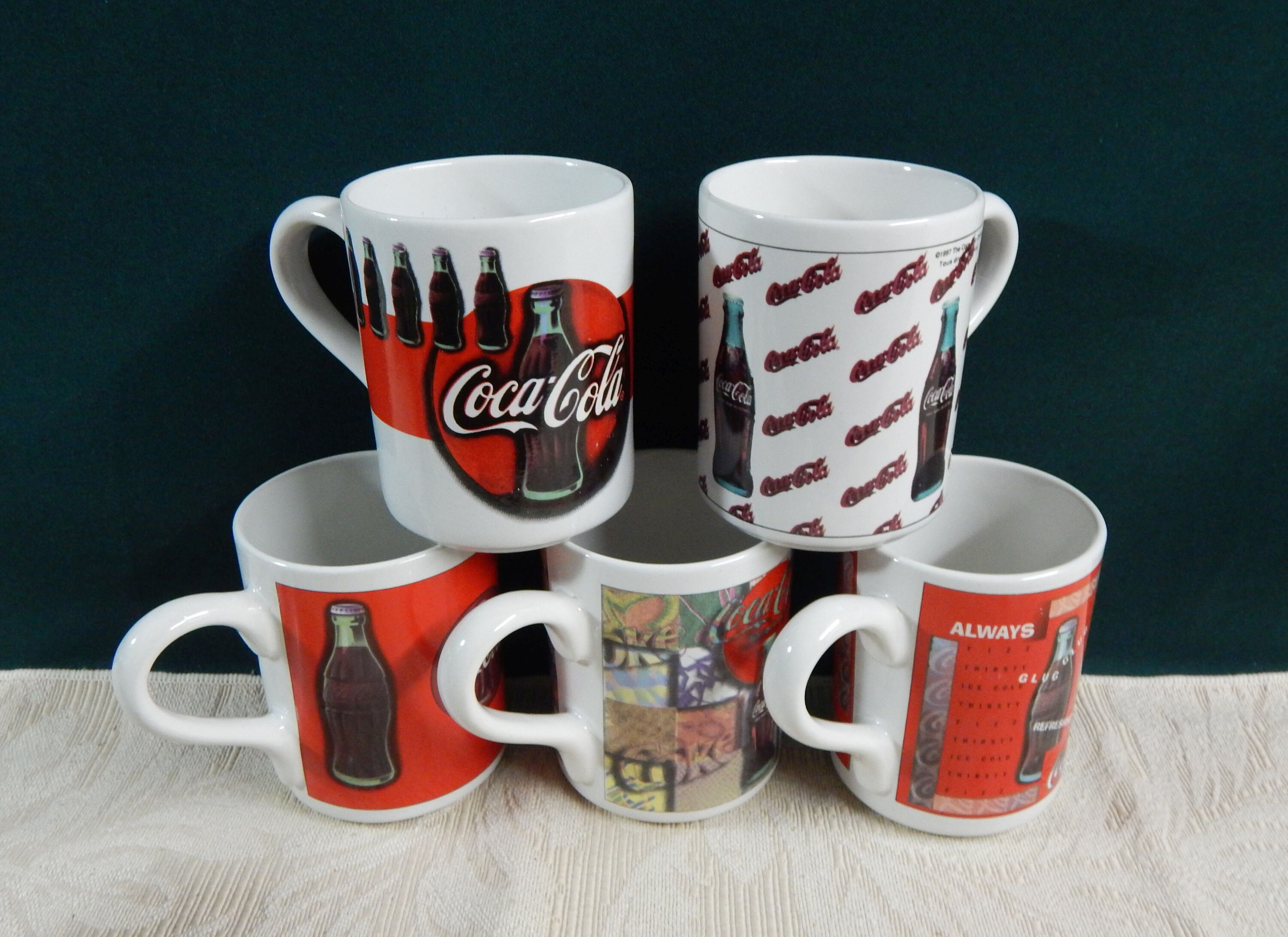 tasses À Coca-Cola Assorties