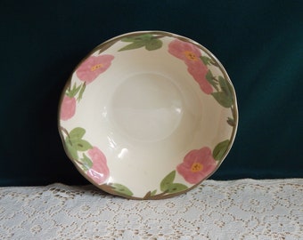 Desert Rose Bowl Franciscan Earthenware Desert Rose Round