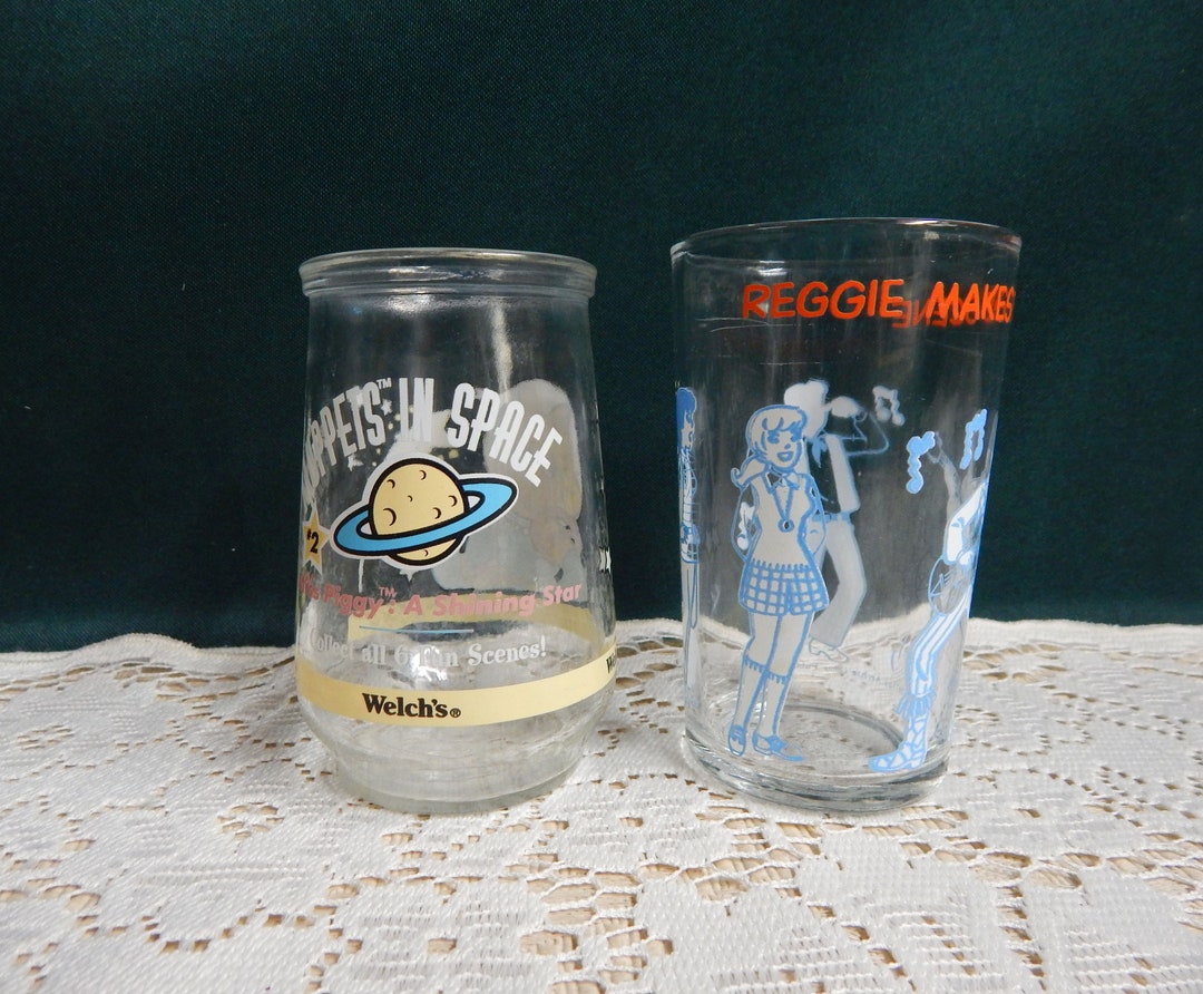 Cartoon Juice Glasses Jughead Reggie Makes the Scene Muppets in Space