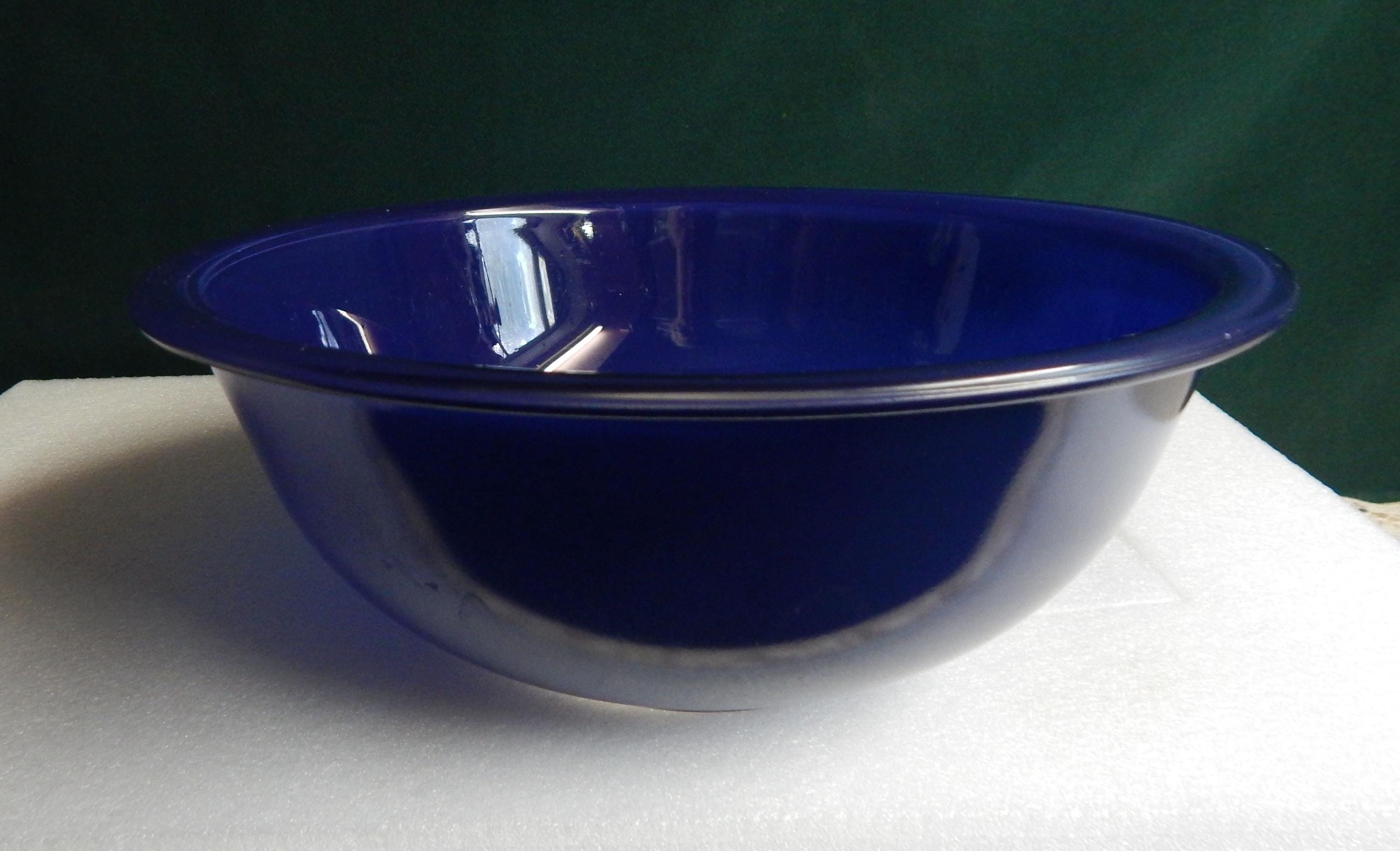 Pyrex Rainbow Cobalt Blue 7