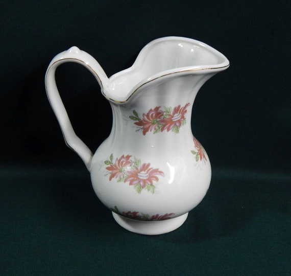 Decorative Pitcher Vase Flower Vase Centerpiece Pitcher Etsy