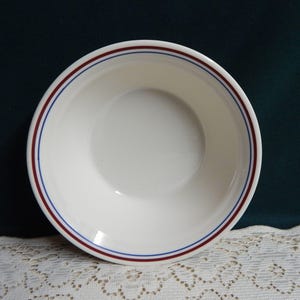 Corelle Abundance Bowls - 6.75&quot; Corning Corelle Stoneware Abundance Soup Cereal Bowls - Replacements Discontinued Pattern - USA