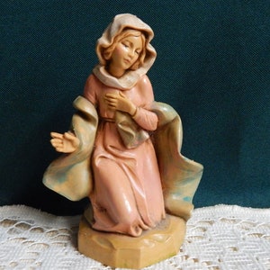 Fontanini Mary Figurine - Mother Mary - Replacement Fontanini Nativity Figurine By Roman
