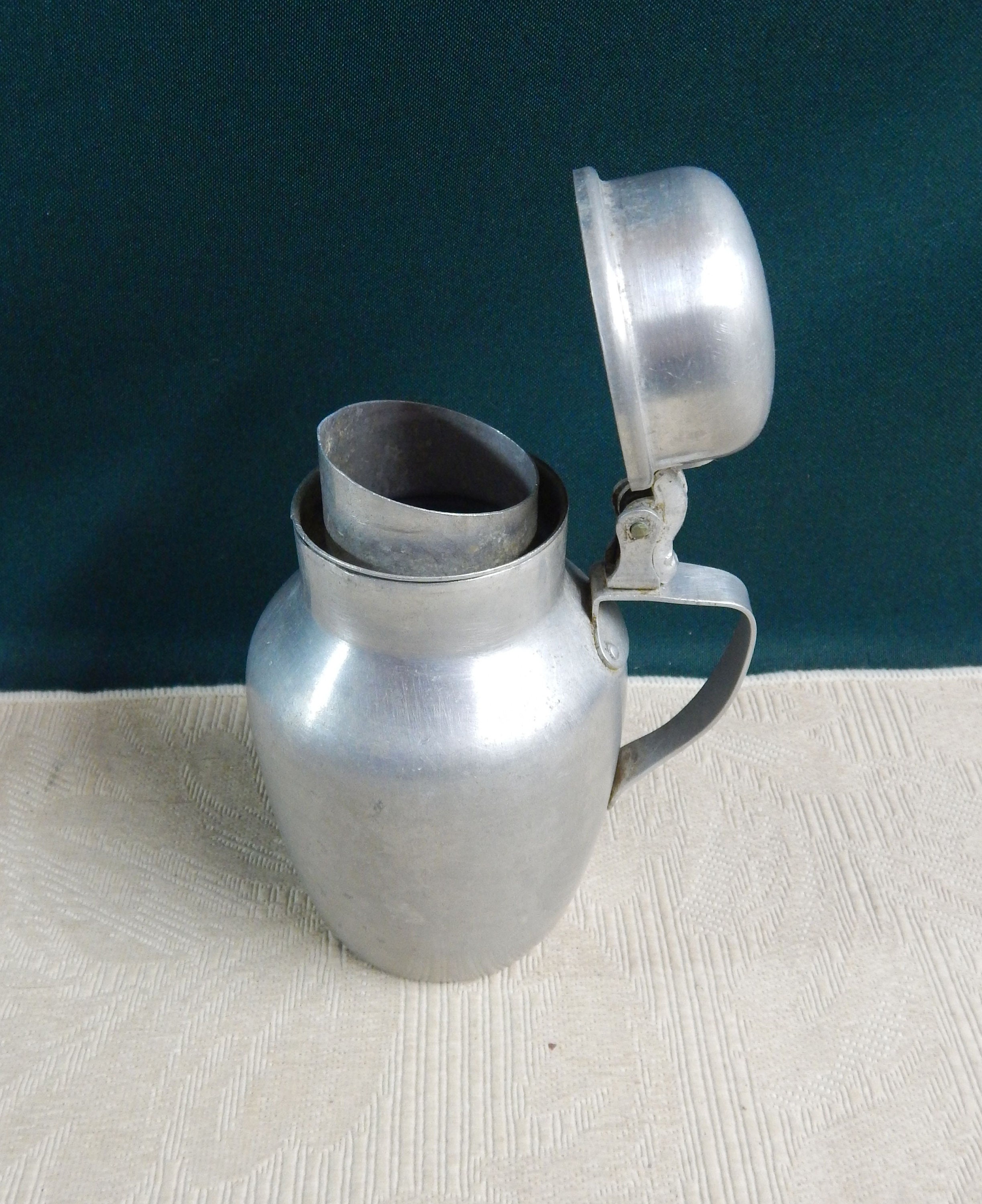 Vintage Aluminum Milk Pitcher - Etsy
