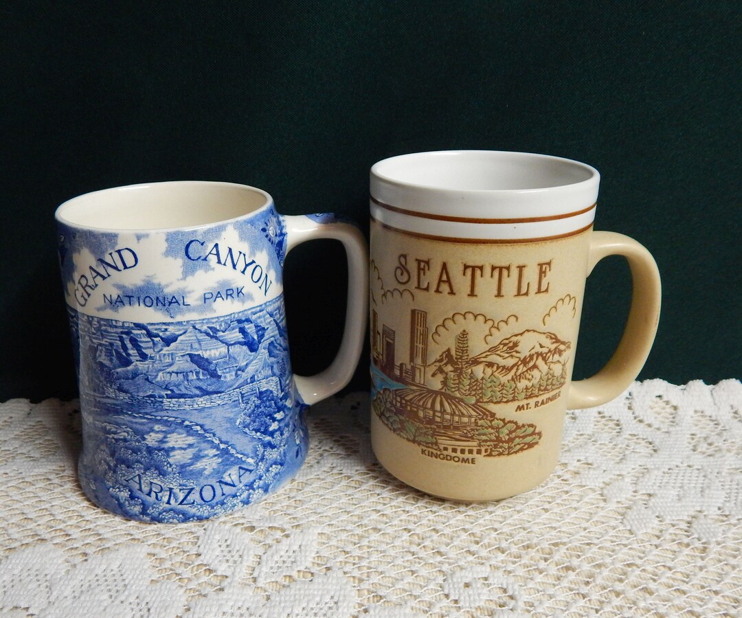 Souvenir Beer Mugs Grand Canyon Arizona Fine Staffordshire Etsy