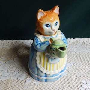 AVON 猫 ヴィンテージ ティーポット アメリカ 置物 アンティーク Avon Cat Teapot - Etsy