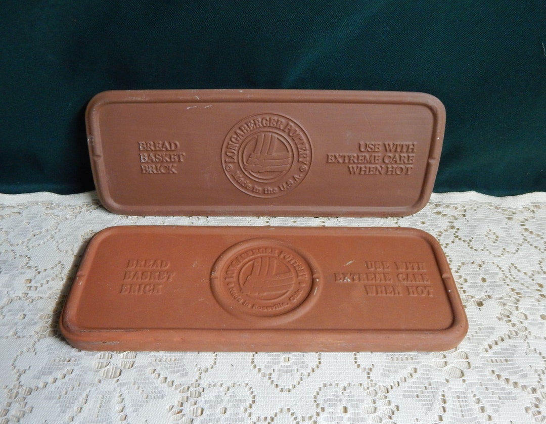 Longaberger Bread Brick Bread Basket Brick Terracotta Etsy