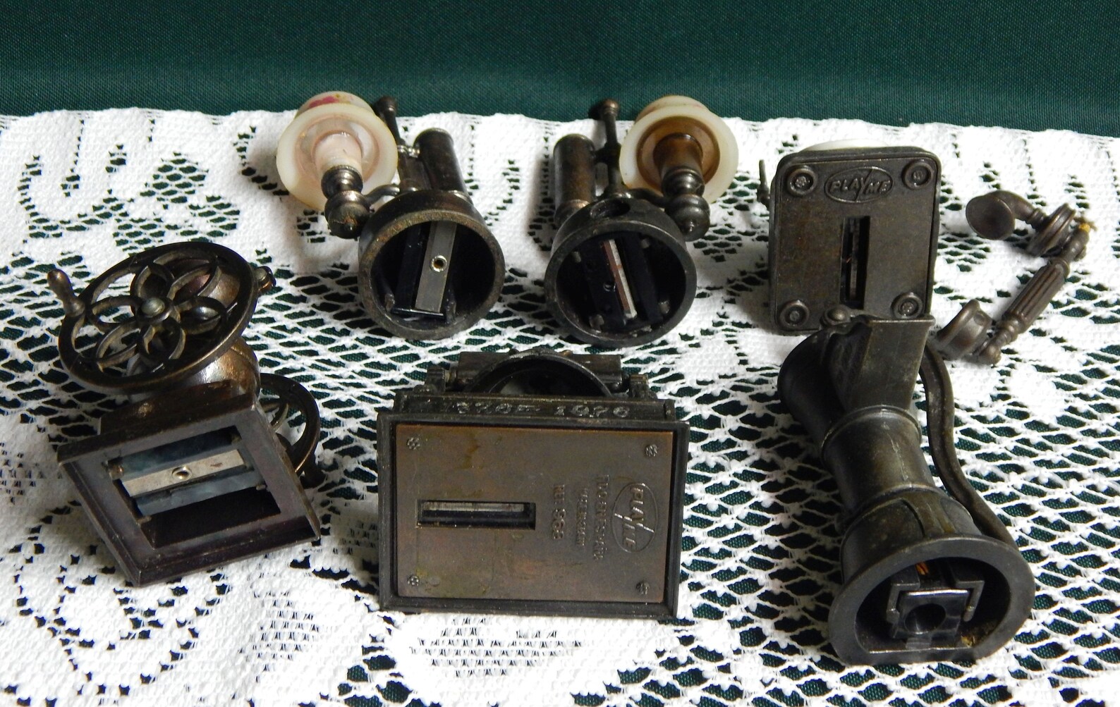 Metal Pencil Sharpeners Play Me Sharpeners 6 Assorted Etsy